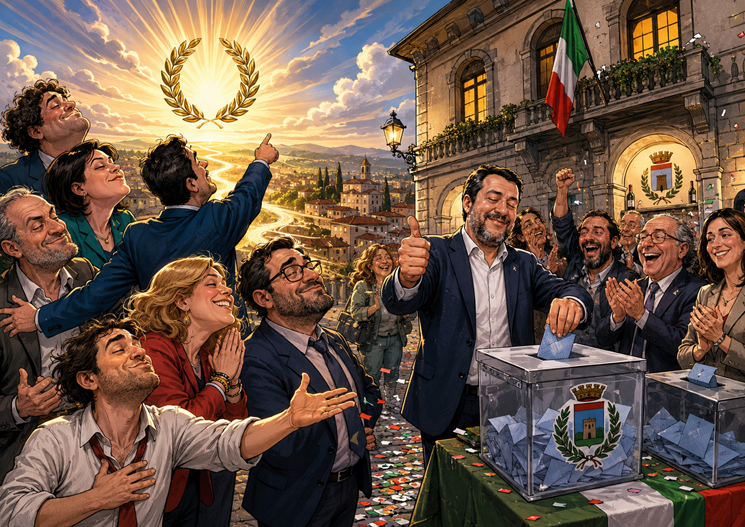 Elezioni comunali 2026: il campo largo anche oggi vince domani