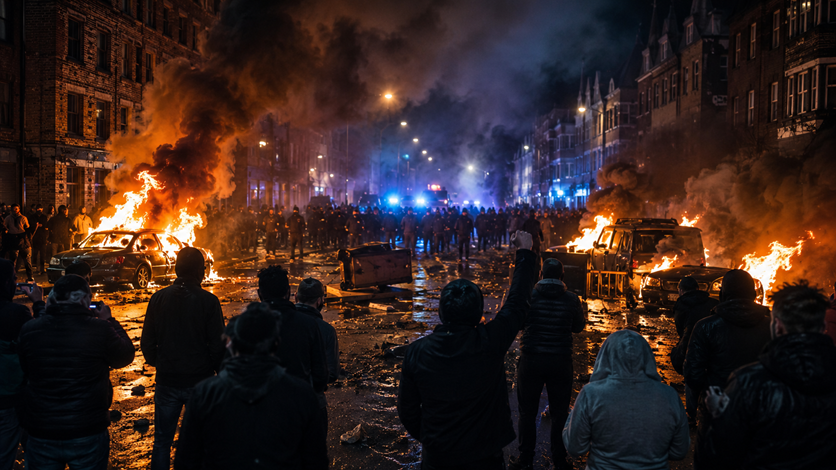 Belfast brucia, l’Europa pure: ma i media guardano altrove con elegante distrazione